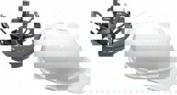 Hard Hat: Impact Resistant, Vented, Type 1, Class C, 4-Point Suspension